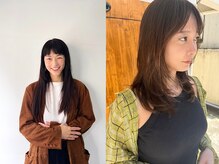 星野｜少し個性的 × 縮毛矯正　少し個性を足した、抜け感のある縮毛矯正