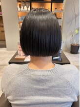 アイフィールアヴェダ 船堀店(i feel AVEDA) 【木村】切りぱなしボブ/ボブ/前下がりボブ