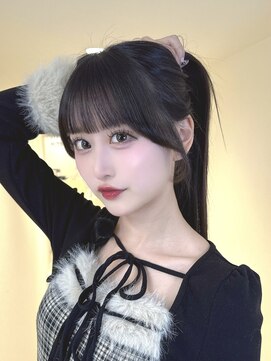 アイトーキョーエス 渋谷(AI TOKYO S) レイヤーカット/前髪カット／顔まわり／似合わせカット/髪質改善