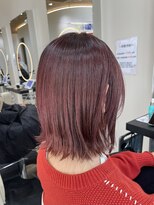 アーチバイケンジ(arch by kenje) ピンクベージュ×レイヤーボブ