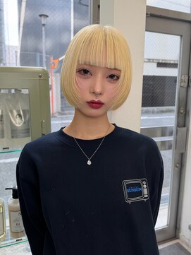 キピ(KIPI) blonde×ボブ