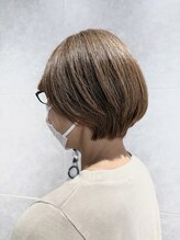 アングゥギャラリー(ungu GALLERY)&nbsp;ショートボブ/白髪ぼかしカラー