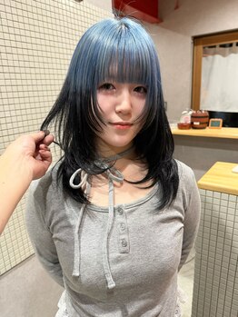 レム(LEM)の写真/[ブリーチ/ダブルカラー]ブリーチ&ダブルカラーで作るハイトーン×レイヤーカット◎