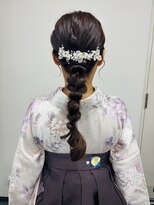 京都ヘアセット着付け専門サロン 夢館 五条店(yumeyakata) 編みおろしスタイル