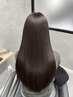 【縮毛矯正で失敗したくない方へ】美髪縮毛矯正+TR ブリーチ毛可