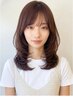 《女性必見》レイヤーカット＋髪質改善カラー＋トリートメント15191→8000
