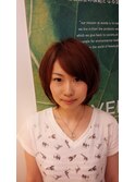 やわふわショートボブ