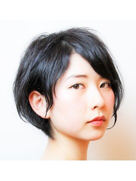 ヘア デザイン リスク(HAIR DESIGN RISK) 【RISK 高橋勇太】ひし形シルエットエアリーショート