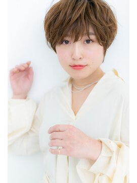 カバーヘア ブリス 川口(COVER HAIR bliss) くせ毛風ルーズカール♪マニッシュショートZ川口20代30代40代