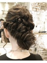 ドライブアンドビジョン 池袋(Drive&Vision)&nbsp;大人かわいい着物ヘア外国人風[池袋/髪質改善]