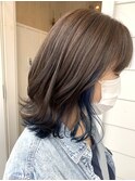 インナー×ブルー