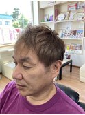 ツーブロック爽やかショート