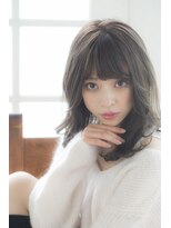 ミエル ヘア 新宿(miel hair)&nbsp;〈mielhair新宿〉透明感　グレージュ　イルミナカラー