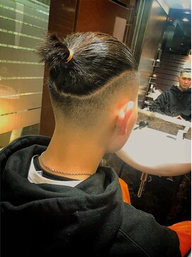 ヒロギンザ 新橋日比谷口店(HIRO GINZA) マンバン スキンフェード(新橋 フェード マンバン 日比谷 )