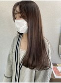 【YU_KA】重めロングヘア×チョコレートカラー