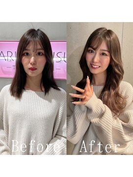 あるじゃんすー 静岡店 シアーブラウン#シールエクステ#ニュアンスカラー#韓国#美髪静岡