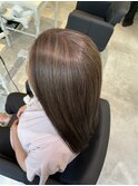 【脱白髪染めハイライト】