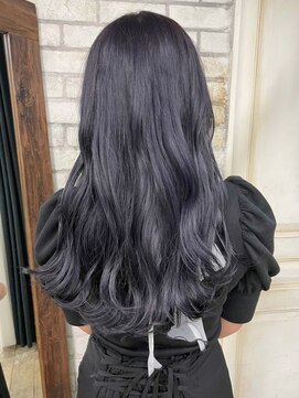 アイティー バイ アルバム 浦和店(IT by ALBUM) ラベンダーロング_グレージュカラーボブウルフ_ba402601