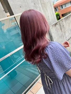 ナンバー ソポ 札幌/ジャム 札幌(N° sopo/JAM) 艶ピンクカラー　ケアブリーチ