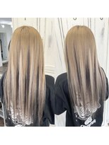 クラン ヘアーアンドスタジオ(CLAN hair & studio)&nbsp;#沖縄美容室#沖縄ハイトーン#沖縄エクステ#プルエクステ