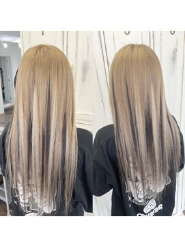 クラン ヘアーアンドスタジオ(CLAN hair & studio) #沖縄美容室#沖縄ハイトーン#沖縄エクステ#プルエクステ