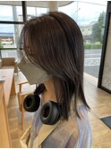 顔周りレイヤースタイル