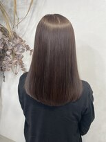 ベルム(Belme)&nbsp;髪質改善カラー/ワンカールレイヤーロンググレーベージュ