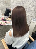 サロンジオ 本厚木(salon the O's) イメチェン/レッドブラウン/フルバング/似合わせカット/本厚木駅