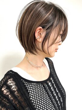 ジルブラン 横浜関内(JIL BLAN) ハイライトバレイヤージュダブルカラーケアプリーチ30代40代