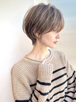 アンド ストーリーズ(&STORIES)&nbsp;ショートボブ髪型30代40代50代前髪あり前髪なし面長丸顔【荒牧】