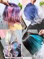ミーナ バイ ワンズ 町田(mina by one's kyougoku) インナーカラーも大得意です◎デザインカラー/シールエクステ