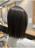 ぱつっとボブ