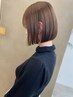 【全員】ボブカット＋髪質改善カラー＋オージュア5stepTR 18300円