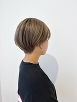 ゴーズゴードットビー 吉祥寺(go s go .b)&nbsp;マッシュショート／ショートパーマ/吉祥寺／アッシュカラー