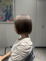 ノブレス ノアール(NOBLESSE NOIR)&nbsp;ボブ×グレージュカラー