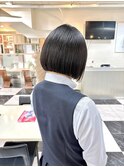 ボブ/切りっぱなしボブ/シンプルボブ