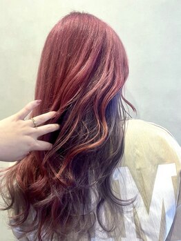 リメイク(Re:MAKE)の写真/ダメージレス×豊富なカラーで理想を叶えます◎ダブルカラーやインナーカラーで推しカラーを楽しむ♪[原宿]