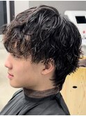 スパイキーショート/ジェットモヒカン/ショートバング/men's