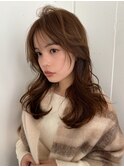 ふわレイヤー/コテ巻き風パーマ/ゆるふわパーマ/表参道
