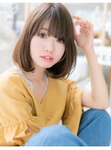大人可愛い斜めバング小顔ワンカールボブディc6越谷20代30代40代