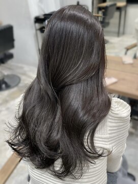 エヌアイ オモテサンドウ(ni omotesando) ☆透明感オリーブグレージュ メルティカラー☆