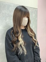 ガルボ ヘアー(garbo hair) プルエクステ 10代 20代 30代 インナーカラー イヤリングカラー