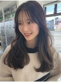 ナチュラルベージュ_ヨシンモリ_顔周りレイヤー_レイヤーカット