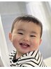 【幼児】前髪カット割引1100円→660円☆ぱぱまま抱っこ施術可能！