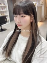 ジィルム(XELM)&nbsp;レイヤーカットミルクティーベージュケアブリーチダブルカラー