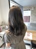 【☆田邊指名限定☆】透明感フルカラー＋うる艶Tr+調整カット ￥6,500