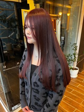 バディヘア アムル(BUDDY HAIR amour) 【栄 矢場町 大須】メテオカラー 髪質改善カラー 暖色カラー