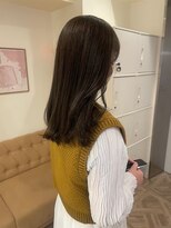 ラヴィズム 名駅店(LUVISM)&nbsp;◎韓国ヘアー顔周りレイヤーおくれ毛ミディアム前髪名古屋/名駅