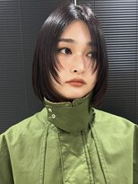 エイチ(H)&nbsp;xレイヤー/イメチェン/ホワイトブロンド/外ハネボブ/美髪/