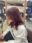 紫カラー！ミディアムstyle
